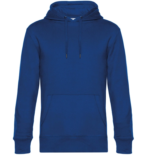 King Hoodie Sweatshirt Royalblau